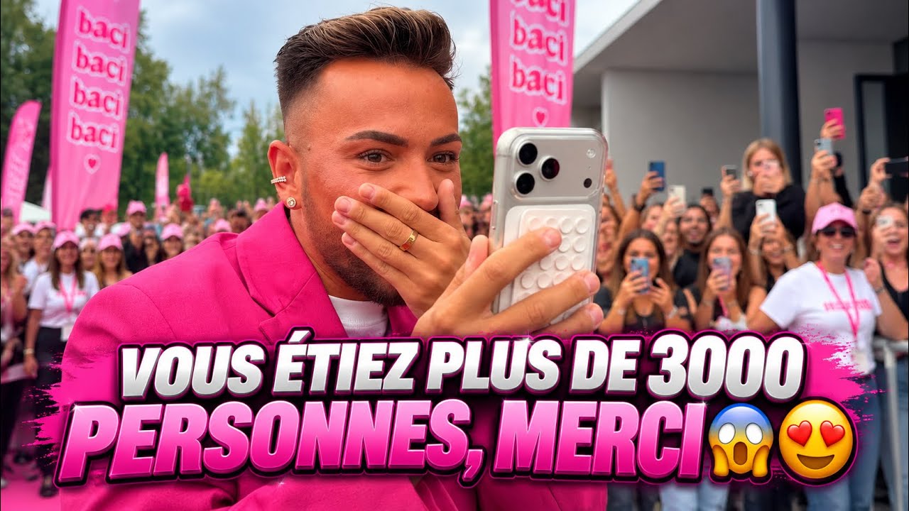 VOUS ÉTIEZ PLUS DE 3000 PERSONNES, MERCI 😱😍 - MEET-UP TOULOUSE