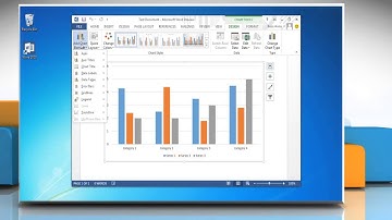 How to change the design & format of graphs in Word 2013