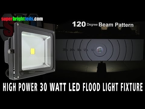 ვიდეო: რამდენად კაშკაშაა 30 ვტ LED პროჟექტორი?