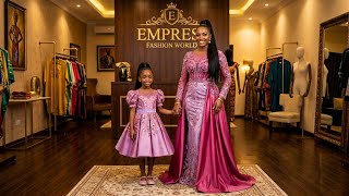 Stunning Mother & Daughter Matching Outfits | Luxury Family Fashion | Elegant Mom & Daughter Style. 