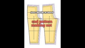 Long pant pattern making net. For Gemini x20