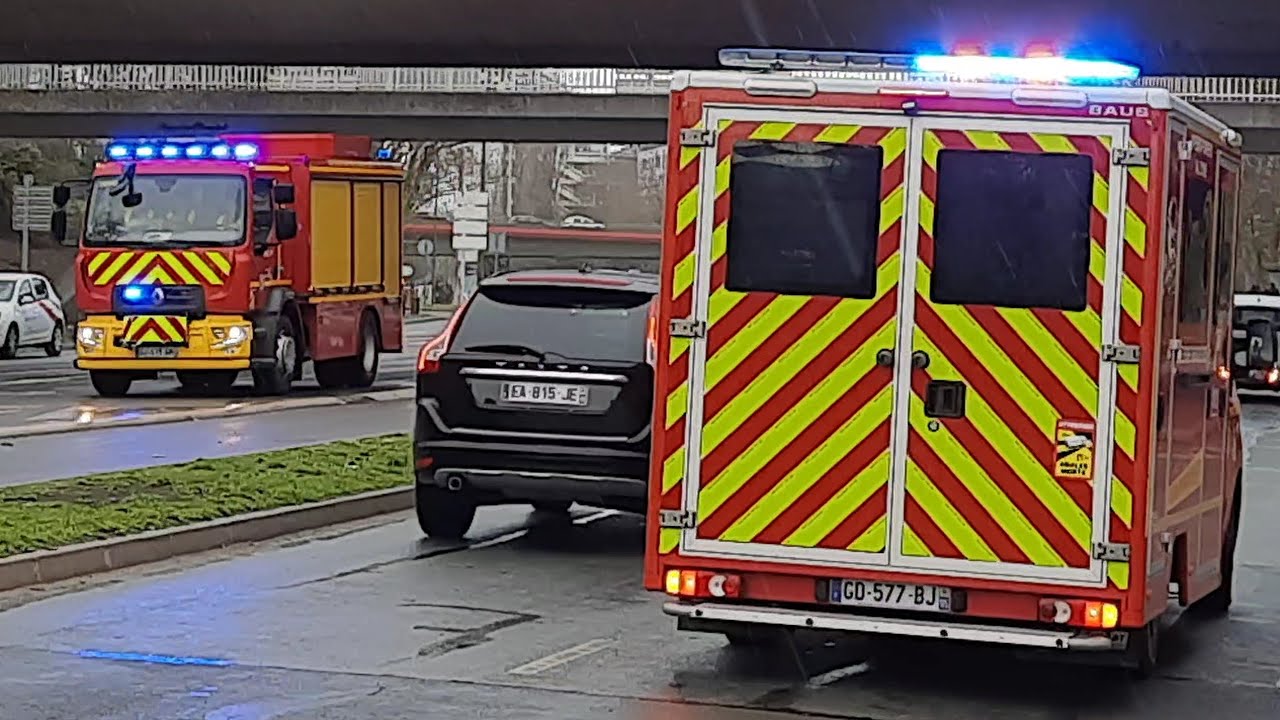 [SDIS 95] Accident sur la voie publique, pas d'inquiétude les pompiers sont là !