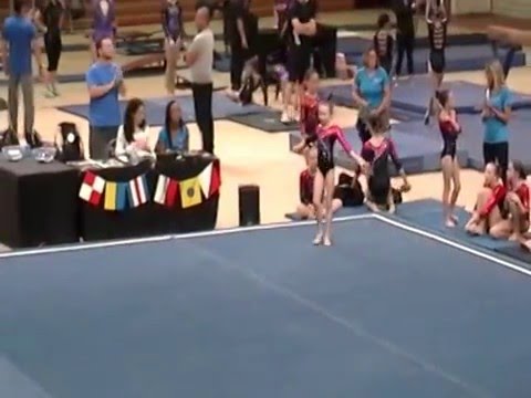 Level 7 Floor Routine Tampa Bay Classic 2016 - YouTube