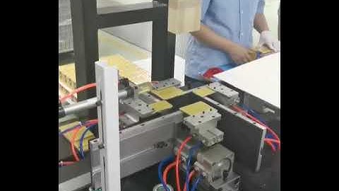 Slip case making machine, slipcase making machine, sleeve tray box making machine, Machine factory