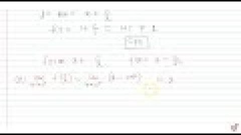 Let `f:(0,oo)- gtR` be a differentiable function such that `f