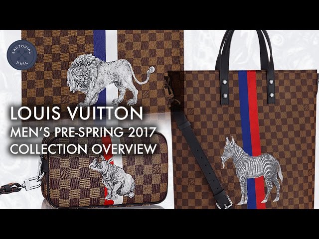 For Spring 2017, Louis Vuitton Took Its Men's Bags on a