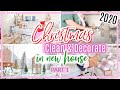 CHRISTMAS CLEAN AND DECORATE #WITHME | CHRISTMAS DECORATIONS + IDEAS 2020 | + cleaning motivation