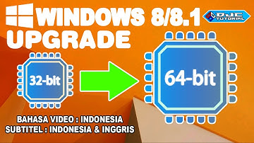 Cara Upgrade Windows 8/8.1 32 bit ke 64 bit Tanpa Kehilangan Data [ Clean Install ]