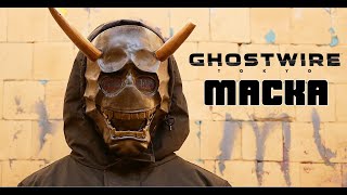 Как сделать маску из игры Ghostwire Tokyo \ Маска Самурая \ Ниндзи \ Японская Маска \ 2020
