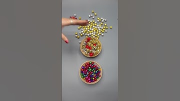 Oddly Satisfying Reverse Video Colored Bells and BiG Bells #satisfying #dominogirl #bells