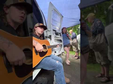 Logan Halstead at The Van 6-11-21. Covering Cole Chaney “The Flood”