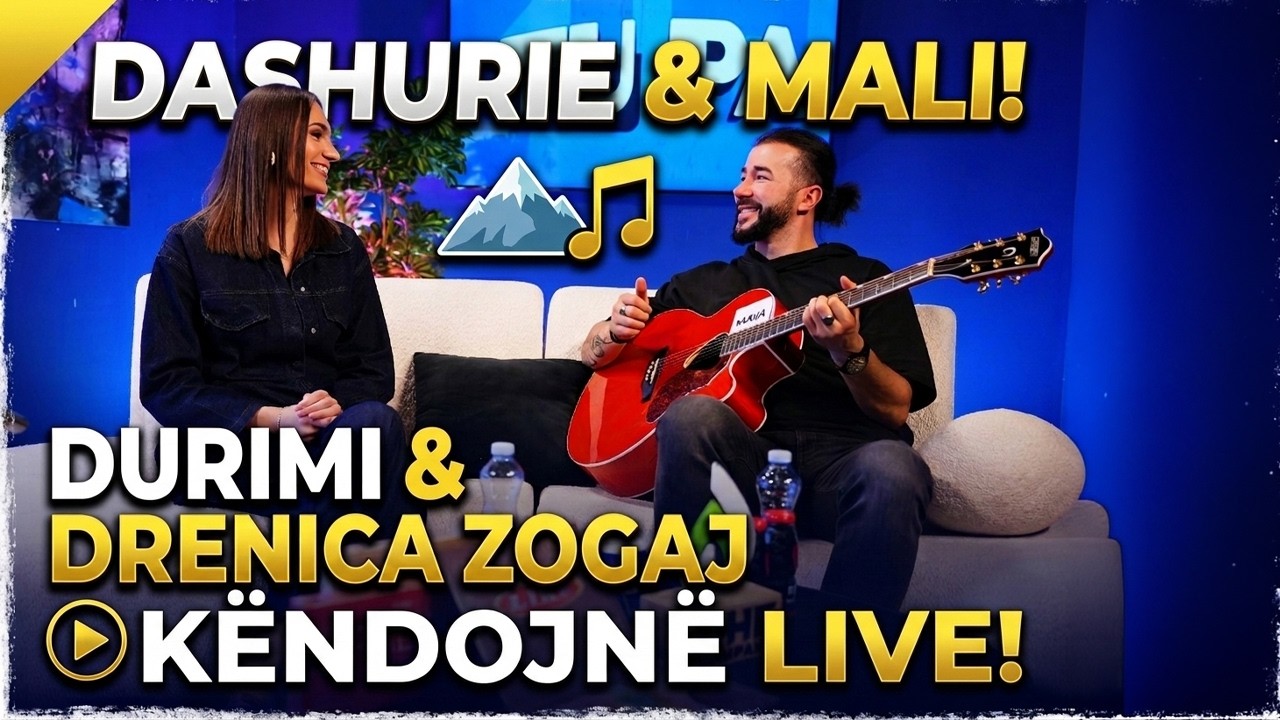 Histori dashurie mes malit & këngës | Durimi e Drenica Zogaj rrëfehen e këndojnë LIVE në TuPa TuBa