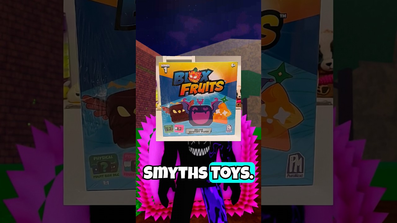 Opening Official BLOX FRUITS Plush Toys and CODES #roblox #bloxfruits , blox fruit toys