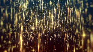 10min Motion Background Golden Stars Space Wallpaper Animation 4K 60fps Edits In
