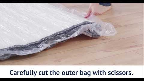 Unboxing Dormeo iMemory S Plus mattress