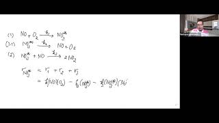 W9 Chapter 07 Reaction mechanism Part I -- Pseudo Steady-State Hypothesis (PSSH)