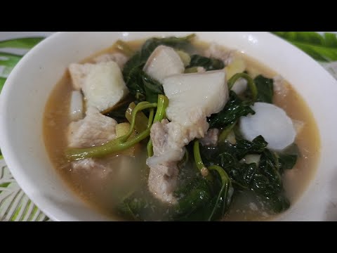 DELICIOUS PORK SINIGANG WITH NATURAL FLAVORS BY RAKISHI BABES HEART #cooking #smallyoutuber