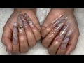 Extra Long Acrylic Nails | Marble Nails