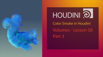 58 Color Smoke in Houdini