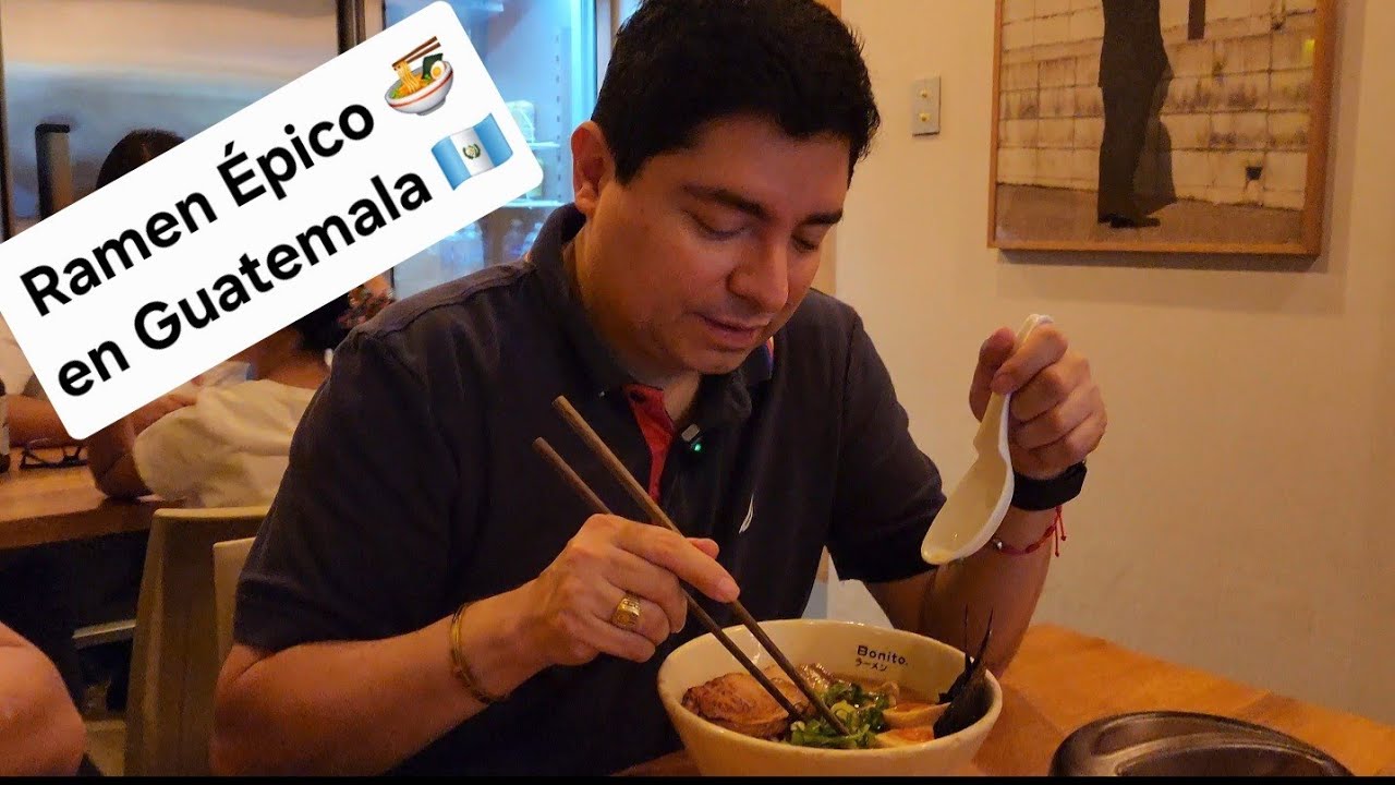 Bonito Ramen GUatemala: picante Nivel 3 🔥 Sudor Total