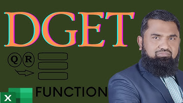 What is DGET function in Excel | Dget vs Vlookup | Learn MS Excel | Marks Excel India
