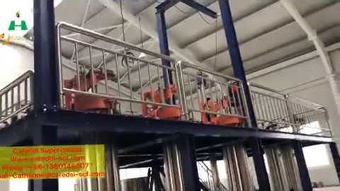 Large scale Supercritical co2 extraction machine installation 1 2