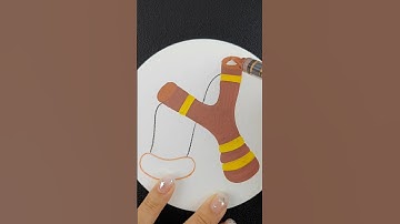 When Your Art Shoots Back! 🏹😂 | Slingshot Gun Drawing for Kids #kids #kidsart #drawing