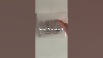 Another reason to buy Lutron Shades with your Lutron Lighting