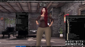 Second Life: Firestorm Viewer Animation Overrider Tutorial