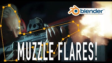 Muzzle Flares in Blender 3D: Compositing Tutorial