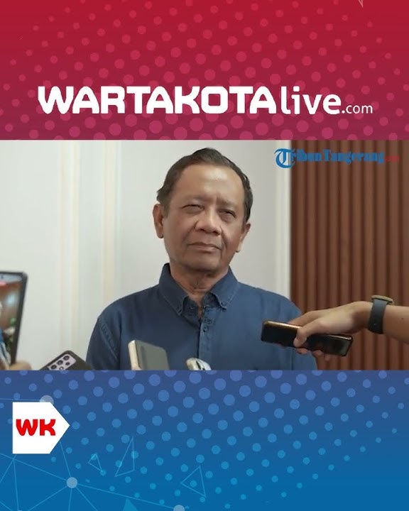 Mahfud MD Beri Hormat Hakim Eman Sulaeman yang Bebaskan Pegi Setiawan