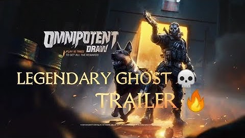 CODMOBILE OMNIPOTENT LUCKY DRAW TRAILER 🔥| LEGENDARY GHOST RETRIBUTION OFFICIAL TRAILER 💀