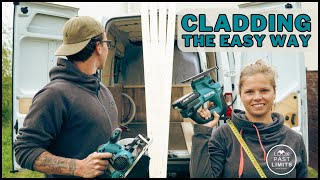 Cladding Our Van: the easy way! Day 5 of our 30 Day Van to Camper Conversion Build Vlog by Look Past Limits 348 views 10 months ago 7 minutes, 20 seconds