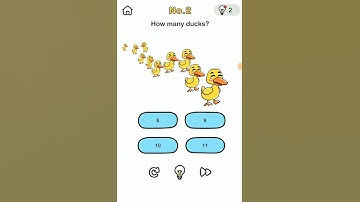brainout Level-2 how many ducks?#brainout #short #shortvideo