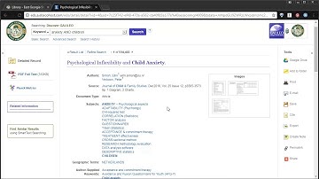 How Do I Find Scholarly Articles in GALILEO?