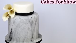 Making Marble Icing