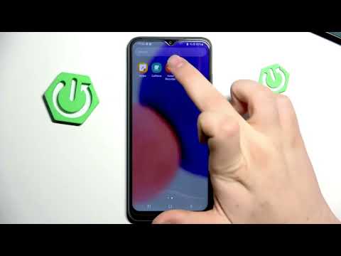 SAMSUNG Galaxy A22 5G – 如何使用录音机录音