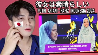 Putri Ariani - Special Guest For Hafiz Indonesia 2024 Full (English Subtitle) | Reaction