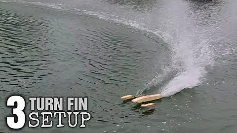 DIY Turn fin, & Maiden Run Shrimp Rc Outrigger Build Pt 3