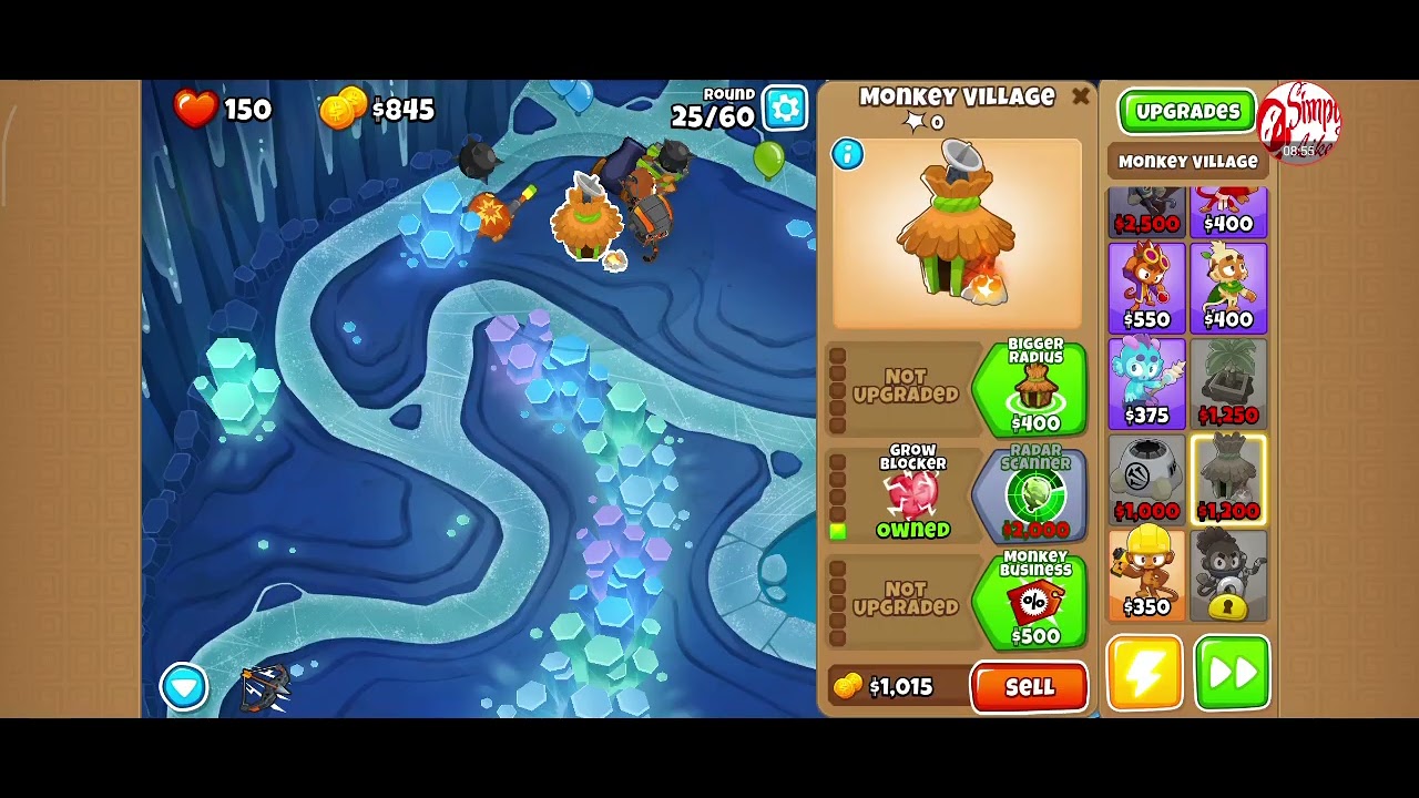 Bloons Td6 Lost Crevasse Medium