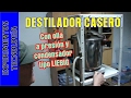 Destilador Casero. Destilar alcohol etanol (etílico)