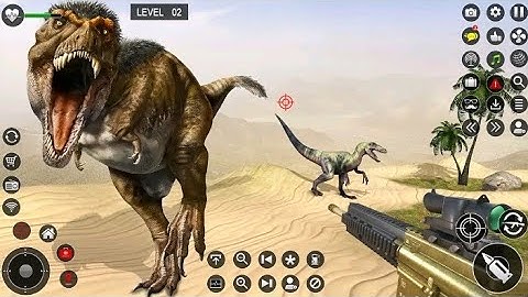 Dinosaur Hunting Game | Wild Dino Hunting Game 3D - android gameplay #2