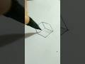 what to do in class room for time pass | 3d drawing | hatching technique art | #shorts #drawing #art