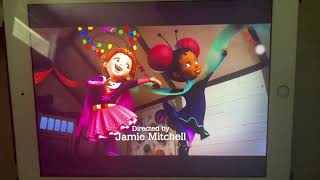 Dazzle girl and dragonfly fight a monster