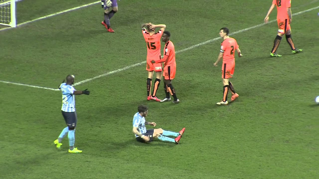 Coventry v Colchester football score