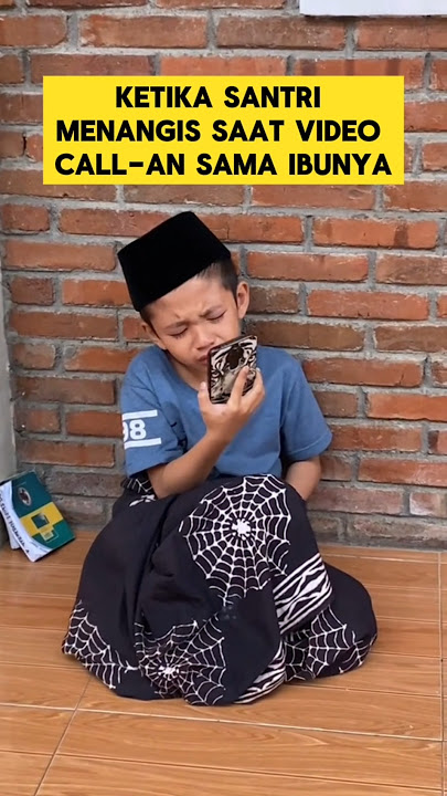 momen sedih ketika santri menangis karena tidak betah di pesantren ‼️‼️ #santri #sedih #mondok