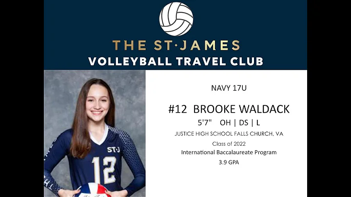 Brooke Waldack #12   St James Volleyball
