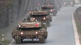 Stahlkolosse in der Heide /Bundeswehr im Einsatz /German Bundeswehr /Military Convoys / TANK ACTION
