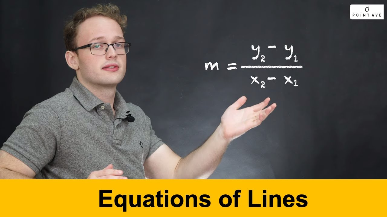 SAT Math: Equations of Lines - YouTube