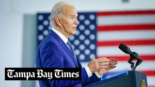 Biden blasts Florida's 6-week abortion ban, blames Trump for 'this nightmare' by Tampa Bay Times 15,285 views 3 weeks ago 1 minute, 30 seconds